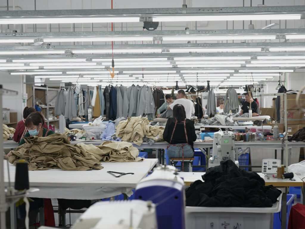 China supply chain update 2026 factory reopening worker sewing
