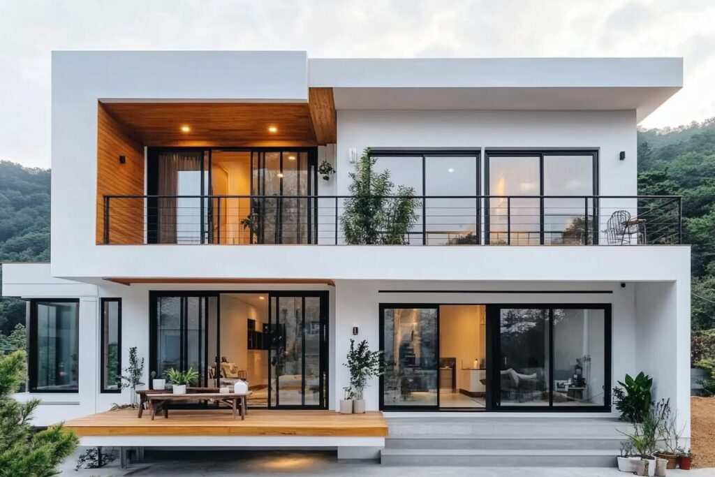 Luxury home built with imported building materials from China