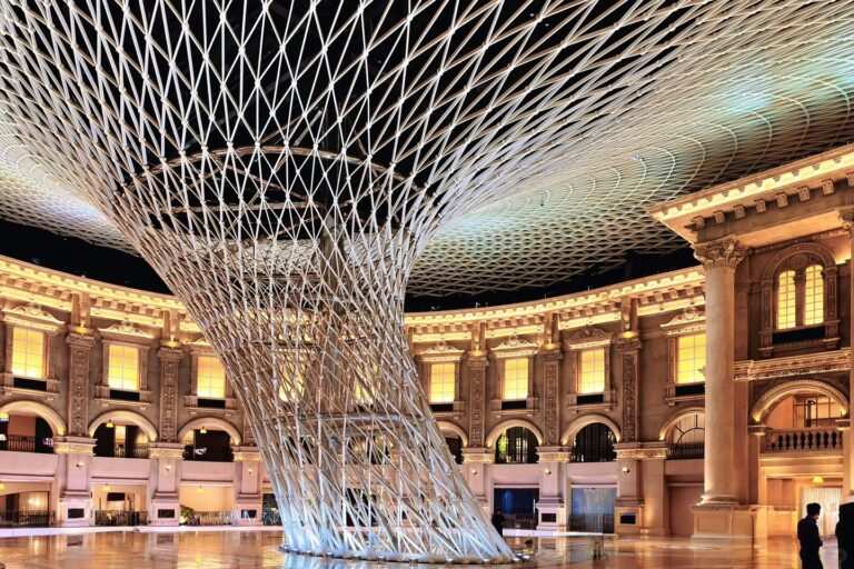 Panorama of Foshan Lecong furniture market wholesale district