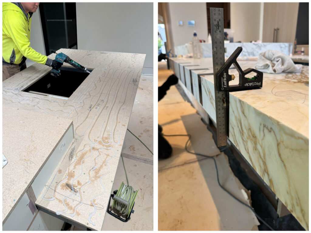 Step by step installation guide for flexible stone veneer and MCM cladding.