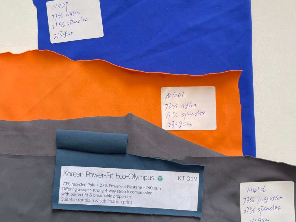 quality control for activewear manufacturing fabric ready testing By SGS Labs