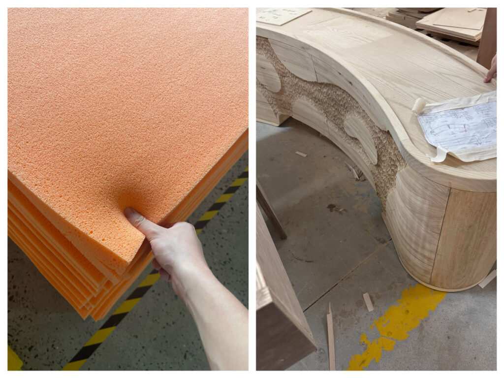 Sourcing consultant conducting a mid-production inspection to prevent quality fade in China manufacturing.