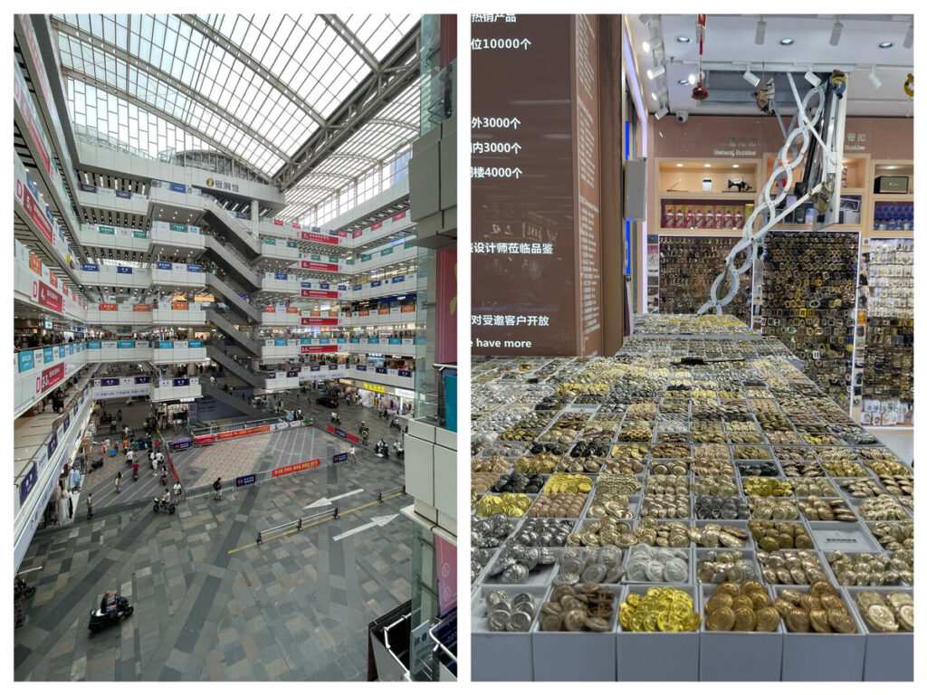 Zhongda fabric market guide inside international textile city factory showrooms