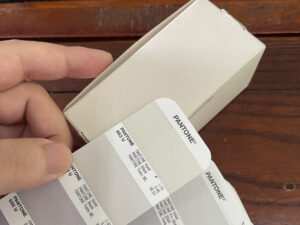 Help to confirm the coating color during mid-production inspection in a Foshan furniture factory