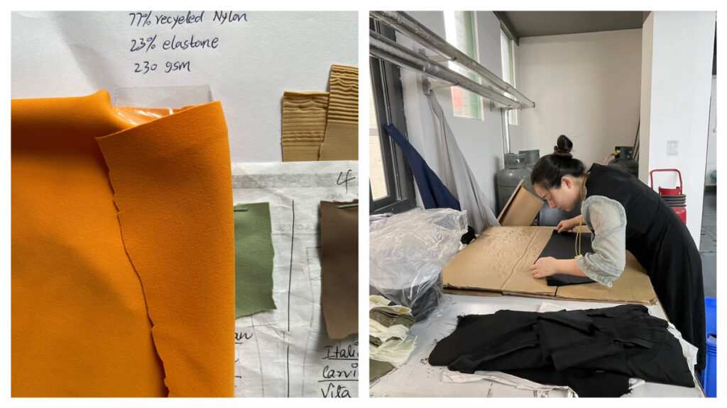 Fabric Selection & Specification Verification (Composition, GSM, Stretch)